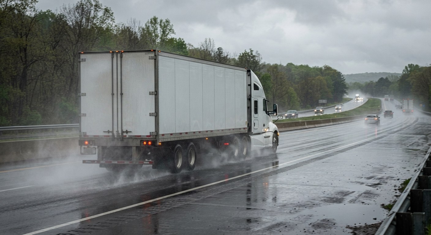 DRIGGS LLC tractor and dry van trailer
